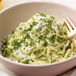 Avocado Alfredo with Zoodles