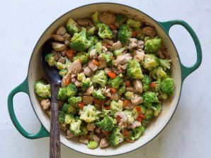 Honey-Glazed Chicken and Broccoli